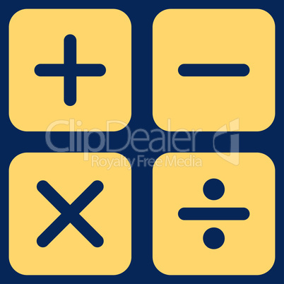 Calculator icon from Business Bicolor Set