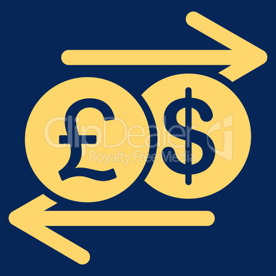 Money Exchange icon from Business Bicolor Set