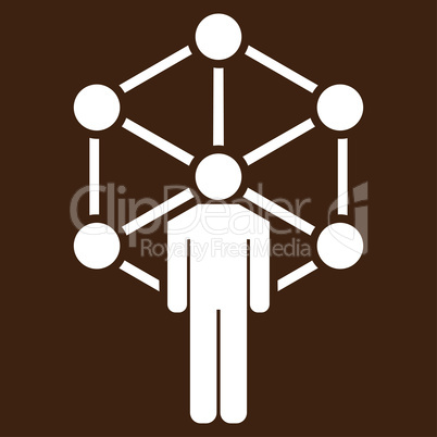 Network icon from Business Bicolor Set