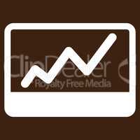 Stock Market icon from Business Bicolor Set