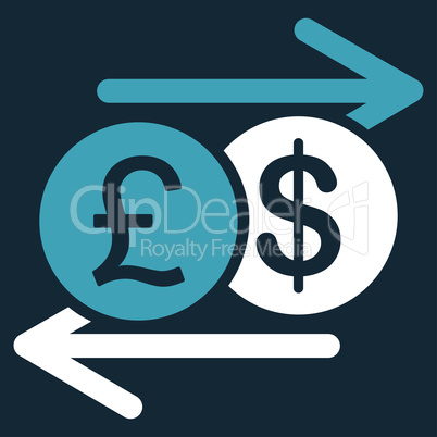 Money Exchange icon from Business Bicolor Set