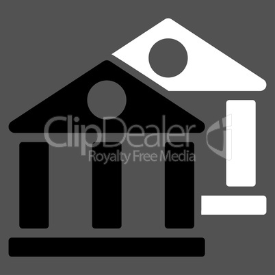 Banks icon from Business Bicolor Set