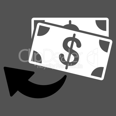 Cashback icon from Business Bicolor Set