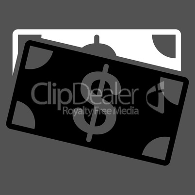 Dollar Banknotes icon from Business Bicolor Set