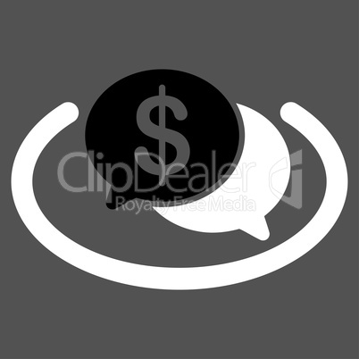 Financial Network icon from Business Bicolor Set