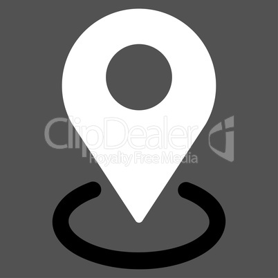 Geo Targeting icon from Business Bicolor Set