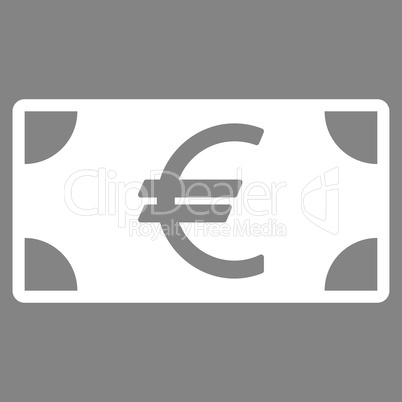 Euro Banknote icon from Business Bicolor Set