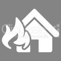 Fire Damage icon from Business Bicolor Set