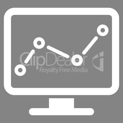 Monitoring icon from Business Bicolor Set