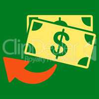 Cashback icon from Business Bicolor Set