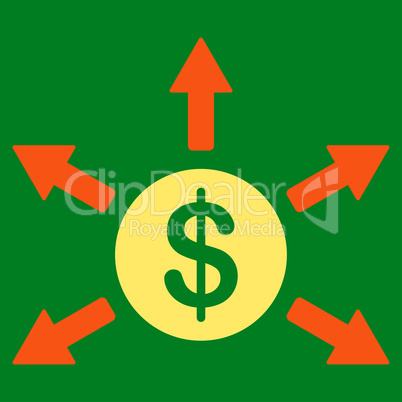 Cashout icon from Business Bicolor Set