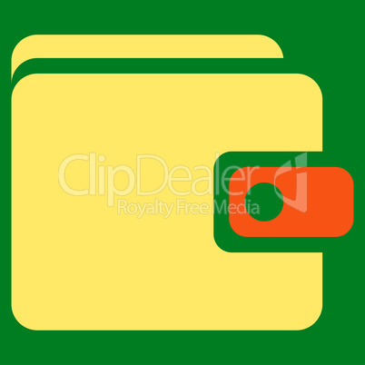 Wallet icon from Business Bicolor Set