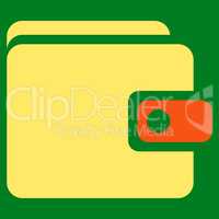 Wallet icon from Business Bicolor Set