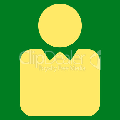 Client icon from Business Bicolor Set