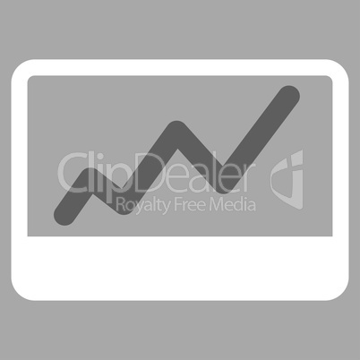 Stock Market icon from Business Bicolor Set
