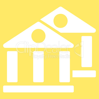Banks icon from Business Bicolor Set