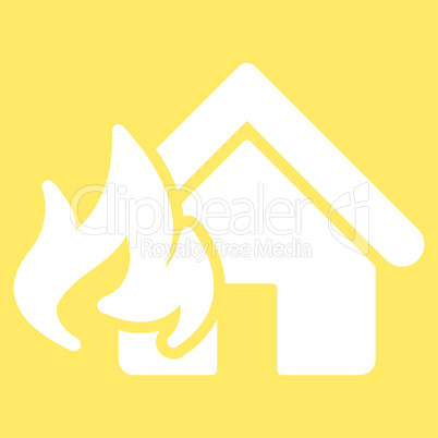 Fire Damage icon from Business Bicolor Set