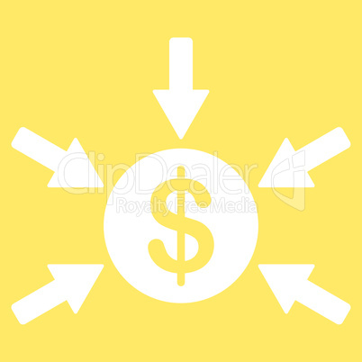 Income icon from Business Bicolor Set