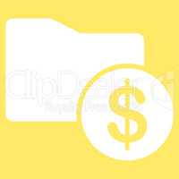 Money Folder icon from Business Bicolor Set