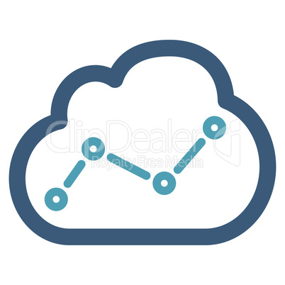 Analytics icon from Business Bicolor Set