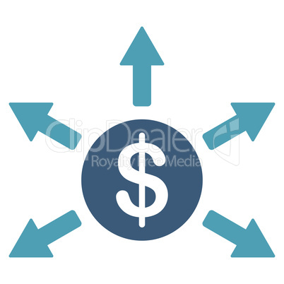 Cashout icon from Business Bicolor Set