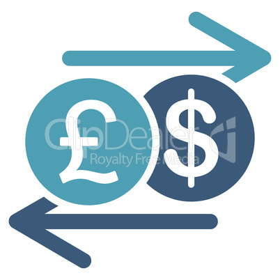 Money Exchange icon from Business Bicolor Set