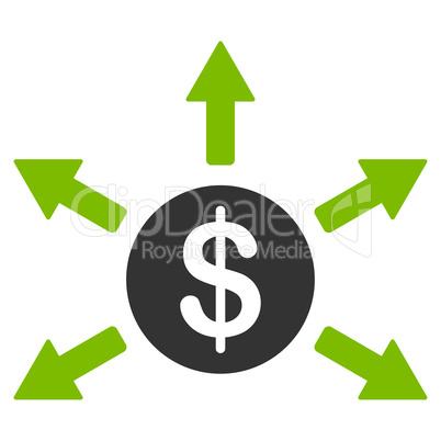 Cashout icon from Business Bicolor Set