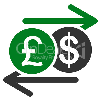 Money Exchange icon from Business Bicolor Set