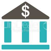 Bank icon from Business Bicolor Set