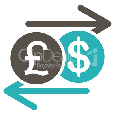 Money Exchange icon from Business Bicolor Set