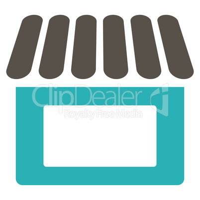 Shop icon from Business Bicolor Set