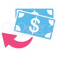 Cashback icon from Business Bicolor Set