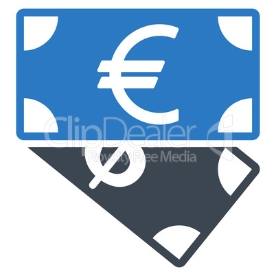 Banknotes icon from Business Bicolor Set