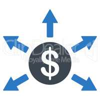 Cashout icon from Business Bicolor Set