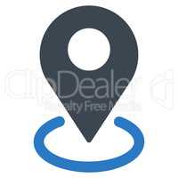Geo Targeting icon from Business Bicolor Set