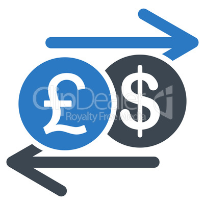 Money Exchange icon from Business Bicolor Set