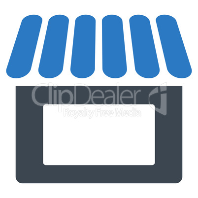 Shop icon from Business Bicolor Set