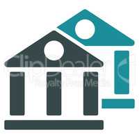 Banks icon from Business Bicolor Set