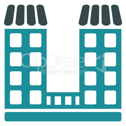 Company icon from Business Bicolor Set
