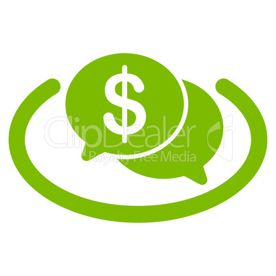 Financial Network icon from Business Bicolor Set