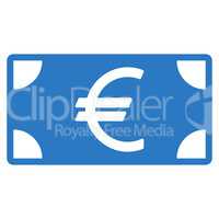 Euro Banknote icon from Business Bicolor Set