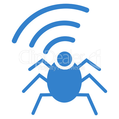 Radio spy bug icon