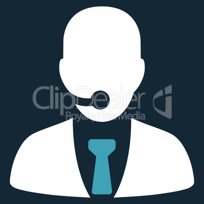 Call center operator icon Call center operator icon
