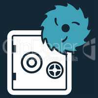 Hacking theft icon