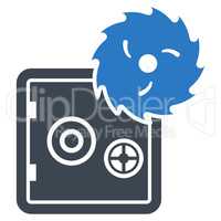 Hacking theft icon