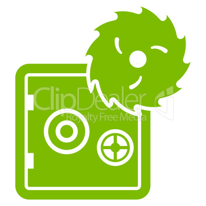 Hacking theft icon