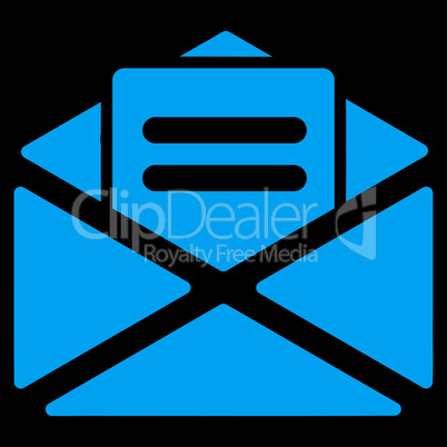 Open mail icon