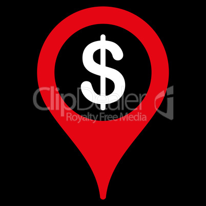 Bank location icon