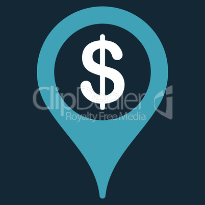 Bank location icon