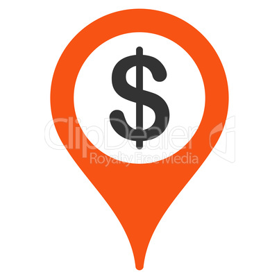 Bank location icon